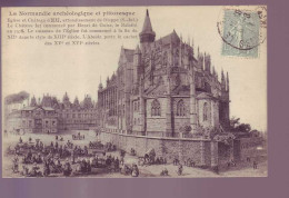 76 - EU -  REPRODUCTION - EGLISE Et CHATEAU -  - Eu