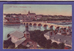 41 - BLOIS - PANORAMA - COLORISÉE - - Blois