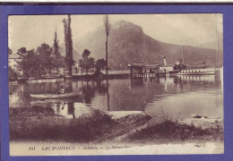  74 - TALLOIRES - DÉBARCADÉRE - BATEAU à QUAI -  - Talloires