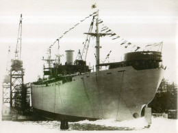 Guerre 39 45 : Lancement Du Liberty Ship Jessé De Forest - Bateaux