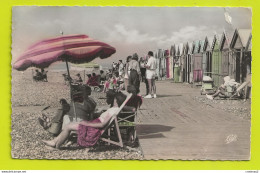 80 CAYEUX SUR MER N°27 Les Planches La Plage Cabines Chaise Longue VOIR ZOOM Landau Ancien ( 2 ) - Cayeux Sur Mer