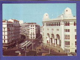 ALGERIE - ALGER - CARREFOUR DE LA GRANDE POSTE - ANIMEE - AUTOMOBILE - AUTOCAR -- - Algerien