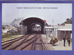 HONG KONG - LOWU MAIN THOROUGHFARE ON SINO-BRITISH BORDER - ANIMEE - - Chine (Hong Kong)