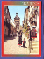 ALSACE - JEUNES EN COSTUME TRADITIONNEL  - Alsace