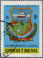 Bolivie Poste Obl Yv: 591 Mi:951 Ano Del Centenario Litoral Cautivo (Beau Cachet Rond) - Bolivien