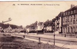 14  - Calvados - DEAUVILLE -   La Terrasse Et Les Villas - Deauville