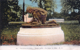 59 - Nord -  VALENCIENNES - Jardin Public - Le Joueur De Billes - Valenciennes