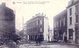 TAMINES - Rue De La Station - Ruines Et Reconstructions - Altri & Non Classificati