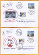 2007 Moldova 2 Cover Special Cancellation "Women's Drafts Tournament", Polish Community, Poland - Moldawien (Moldau)