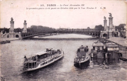 75 - PARIS 08 -   Pont Alexandre III - Paris (08)