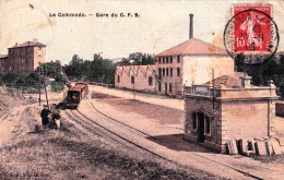 69 - Rhone -  PONTCHARRA S / TURDINE - Le Commodo - Gare Du C. F. B - Carte Toilée - Pontcharra-sur-Turdine