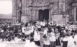 56 - Morbihan -  SAINTE ANNE D'AURAY -  Sortie Des Evêques En Procession (50e Ann. Du Couronnement) - Sainte Anne D'Auray