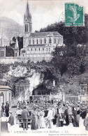 65 - Hautes Pyrenees - LOURDES - La Grotte Et La Basilique - Lourdes