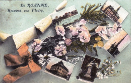 42 - Loire - De ROANNE Je Vous Envoie Ces Fleurs - Roanne