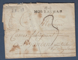 Tarn Et Garonne - 44 / MONTAUBAN - 1801-1848: Voorlopers XIX