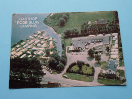 Gasthof " RODE SLUIS " Camping > Moerbeke-Waas ( Edit.: Publi-Fly ) Anno 19?? ( Zie/voir SCANS ! - Mörbeke-Waas