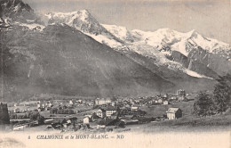 74-CHAMONIX MONT BLANC-N°5138-A/0393 - Chamonix-Mont-Blanc