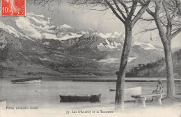 74-LAC D ANNECY ET LA TOURNETTE-N°5138-A/0163 - Andere & Zonder Classificatie