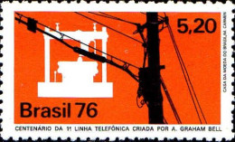 Brésil Poste N** Yv:1184 Mi:1523 1.Linha Telefonica Criada Por A.Graham Bell - Nuevos