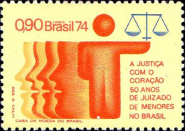 Brésil Poste N** Yv:1132 Mi:1465 Juizado De Menores No Brasil - Ongebruikt