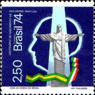 Brésil Poste N** Yv:1099 Mi:1430 Christ De Corcovado Gugliemo Marconi - Nuevos