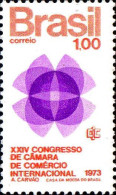 Brésil Poste N** Yv:1045 Mi:1366 24.Congresso De Camara De Comercio Internacional - Neufs