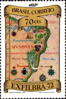 Brésil Poste N** Yv:1004/1006 4.Exposition Philatélique Exfilbra - Unused Stamps