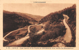 63-ROUTE DE CHAMBON A LA VALLEE DE CHAUDEFOUR-N°5138-E/0013 - Autres & Non Classés