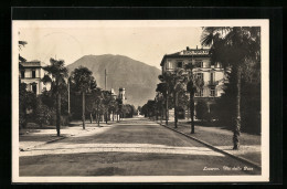 AK Locarno, Via Della Pace  - Locarno