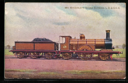 Pc Englische Eisenbahn-Lokomotive No. 332 Mr. Stroudley`s Single Express Der L.B. & S.C.R.  - Treni