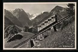 AK Braunwald, Braunwaldbahn Mt Bergpanorama, Bergbahn  - Andere & Zonder Classificatie