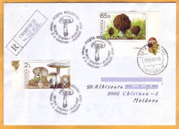 2007 Moldova  Cover FDC Mushrooms, - Moldavië