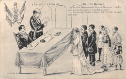 58-LE MORVAN FOLKLORE UN MARIAGE-N°5138-F/0095 - Autres & Non Classés