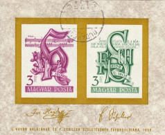 HUNGARY Block 29,used,hinged - Sin Clasificación