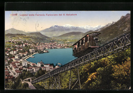 AK Lugano, Ferrovia Funicolare Del S. Salvatore  - Autres & Non Classés