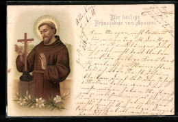 AK Der Heilige Franziskus Von Assissi, Schutzpatron  - Altri & Non Classificati