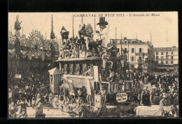 AK Nice, Carnaval 1911, L`Assaut De Boxe  - Carnival