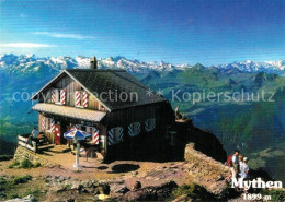 13315397 Schwyz Bergrestaurant Grosser Mythen Fernsicht Alpenpanorama Schwyz - Sonstige & Ohne Zuordnung