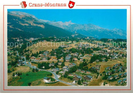 13313269 Crans-Montana Fliegeraufnahme Crans-Montana - Sonstige & Ohne Zuordnung