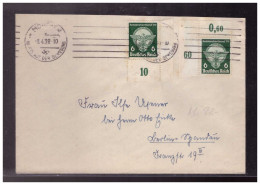 DT- Reich (024190) Brief MEF, ER OL Und UR Der MNR 689, Gelaufen München 8.4.1939 - Briefe U. Dokumente