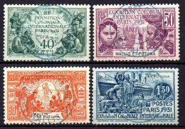 Wallis Et Futuna  - 1931 - Exposition Coloniale De Paris   - N° 66 à 69 - Oblit - Used - Gebruikt