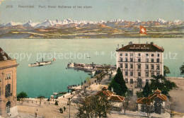 13308637 Neuchatel NE Port Hotel Bellevue Et Les Alpes Neuchatel NE - Altri & Non Classificati