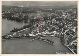 Postcard Switzerland Flugaufnahme Rapperswil Aerial - Sonstige & Ohne Zuordnung
