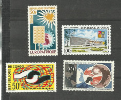 CONGO POSTE AERIENNE N°20, 26, 27, 36 Neufs** Cote 4.85€ - Mint/hinged