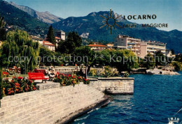 13302567 Locarno Lago Maggiore Lungolago Gicattori Uferpromenade Am See Locarno  - Other & Unclassified