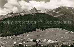 13301577 Wiesen Davos GR Panorama Blick Gegen Wieseneralp Und Tiaun Fliegeraufna - Autres & Non Classés