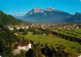 13300679 Bad Ragaz Panorama Mit Churfirsten Gonzen Und Alvier Bad Ragaz - Other & Unclassified