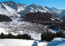 13300487 Verbier Vue Generale En Hiver Alpes Verbier - Altri & Non Classificati