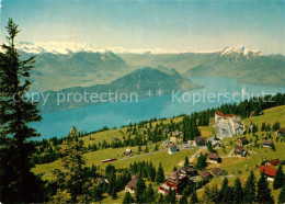 13300357 Rigi Kaltbad Mit Vierwaldstaettersee Buergenstock Pilatus Rigi Kaltbad - Sonstige & Ohne Zuordnung