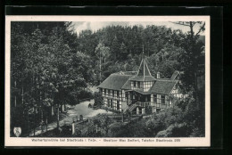 AK Stadtroda, Blick Von Oben Auf Das Gasthaus Weihertalmühle  - Stadtroda